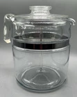 Vintage 7759 B Pyrex 9 Cup Glass Percolator Coffee Pot Flame Ware Complete Set