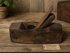 Antique Sandusky Tool Co. Coffin Plane Warranted Cast Steel Wooden - For Display — photo 2