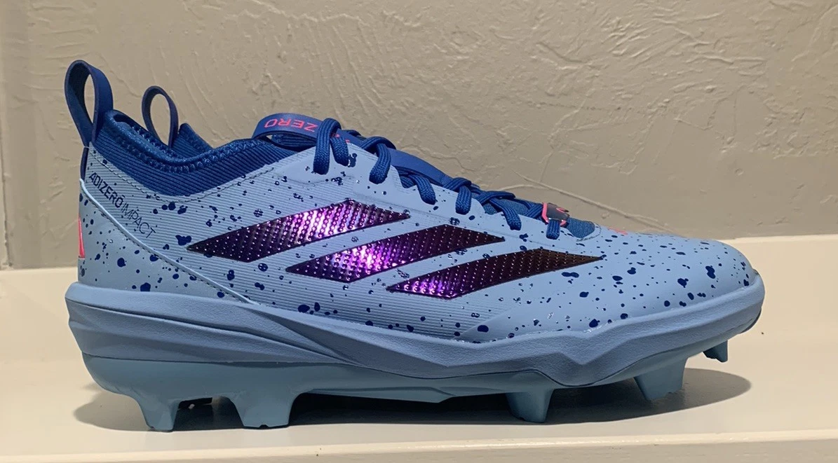 adidas Blue Baseball & Softball Shoes & Cleats for Men for  display picture 1