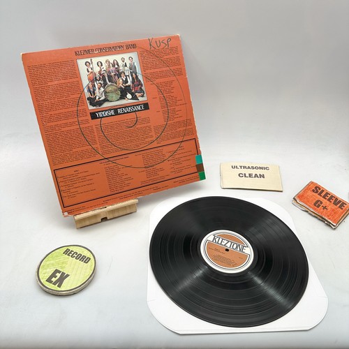 Klezmer Conservatory Band- Yiddishe Renaissance EX/G+ Ultrasonic Clean 1981 - Picture 3 of 3