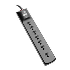 Tripp Lite TAA Compliant 7 Outlet Surge Protector Power Strip, 7ft Cord, Righ...