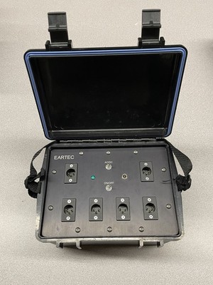 Eartec Headset System Hub w/6 Mic Controllers Puts  Preowned, As-is No Cord