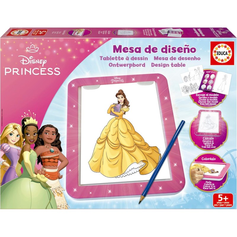 Tablette lumineuse Disney Princesses le cadeau d'anniversaire idéal dès 5 ans