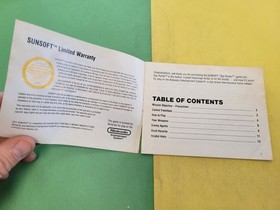 Spy Hunter NES Nintendo Instruction Manual Only 