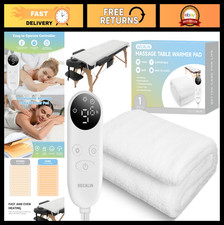 Massage Table Warmer Heating Pad Professional SPA Massage Bed Warmer with 9 Time