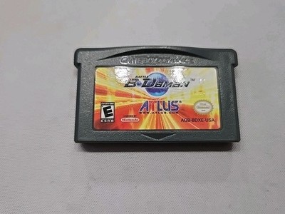 Battle B-Daman (Nintendo Game Boy Advance, 2006) Authentic Tested Great - ATLUS
