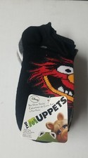 The Muppets Kids No Show Socks 6 Pair Size M 3.5-7.5
