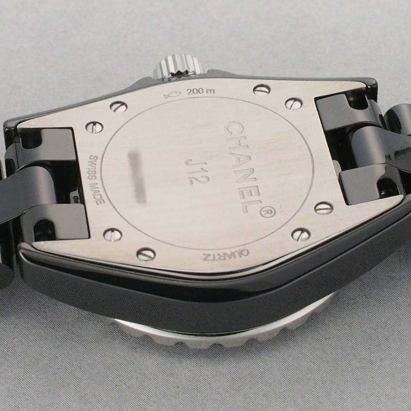 【美品】CHANEL J12 12pダイヤモンド 33mm 腕時計 H1625 Chanel J12 33mm 12P genuine index diamond H1625 TO197820 | eBay