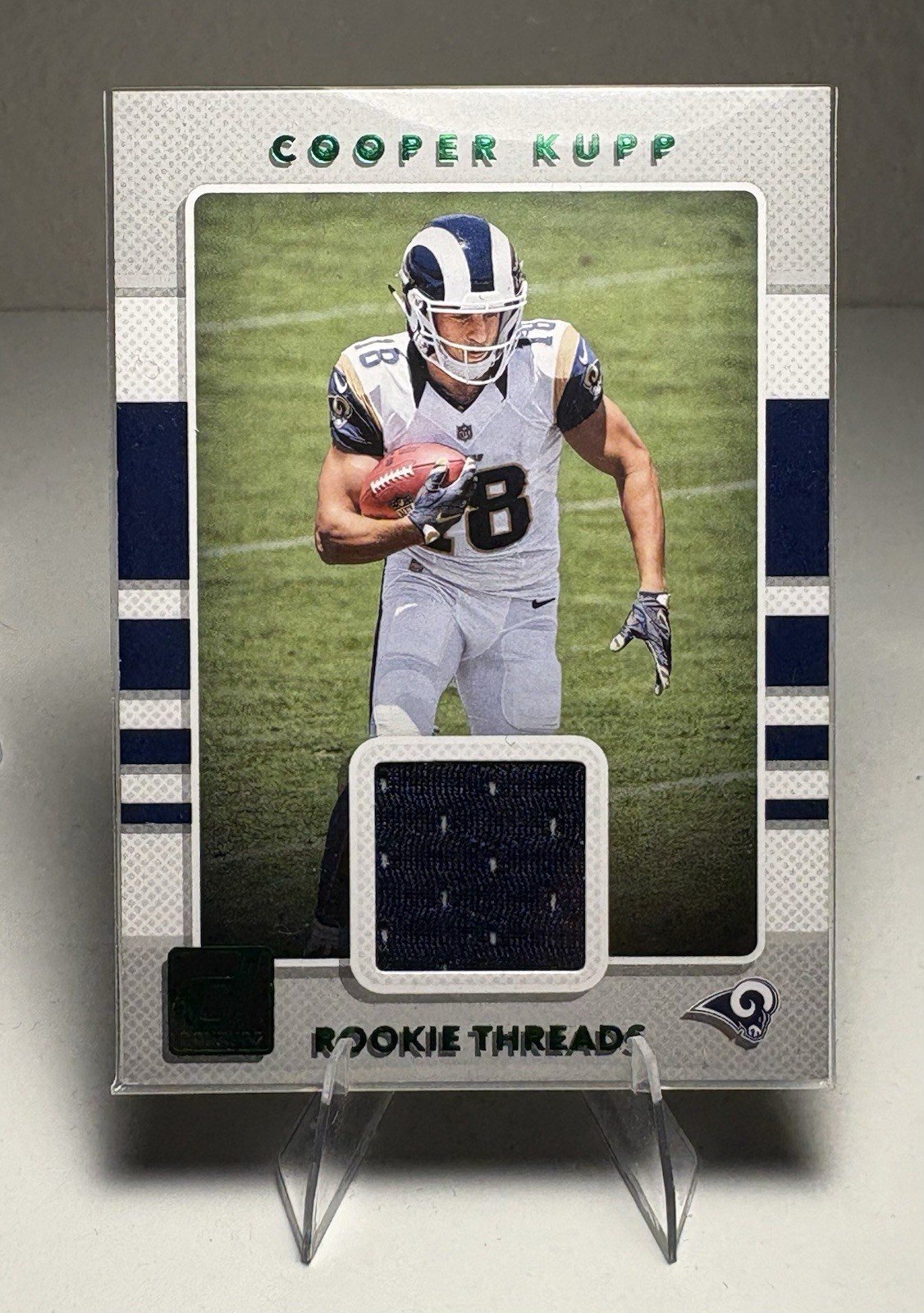 Cooper Kupp Panini Donruss Rookie Threads #18 Green