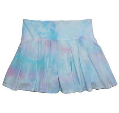 Joy Lab Hand-Dyed Tie Dye Skort M OOAK Ruffle Moisture-wicking Active Festival