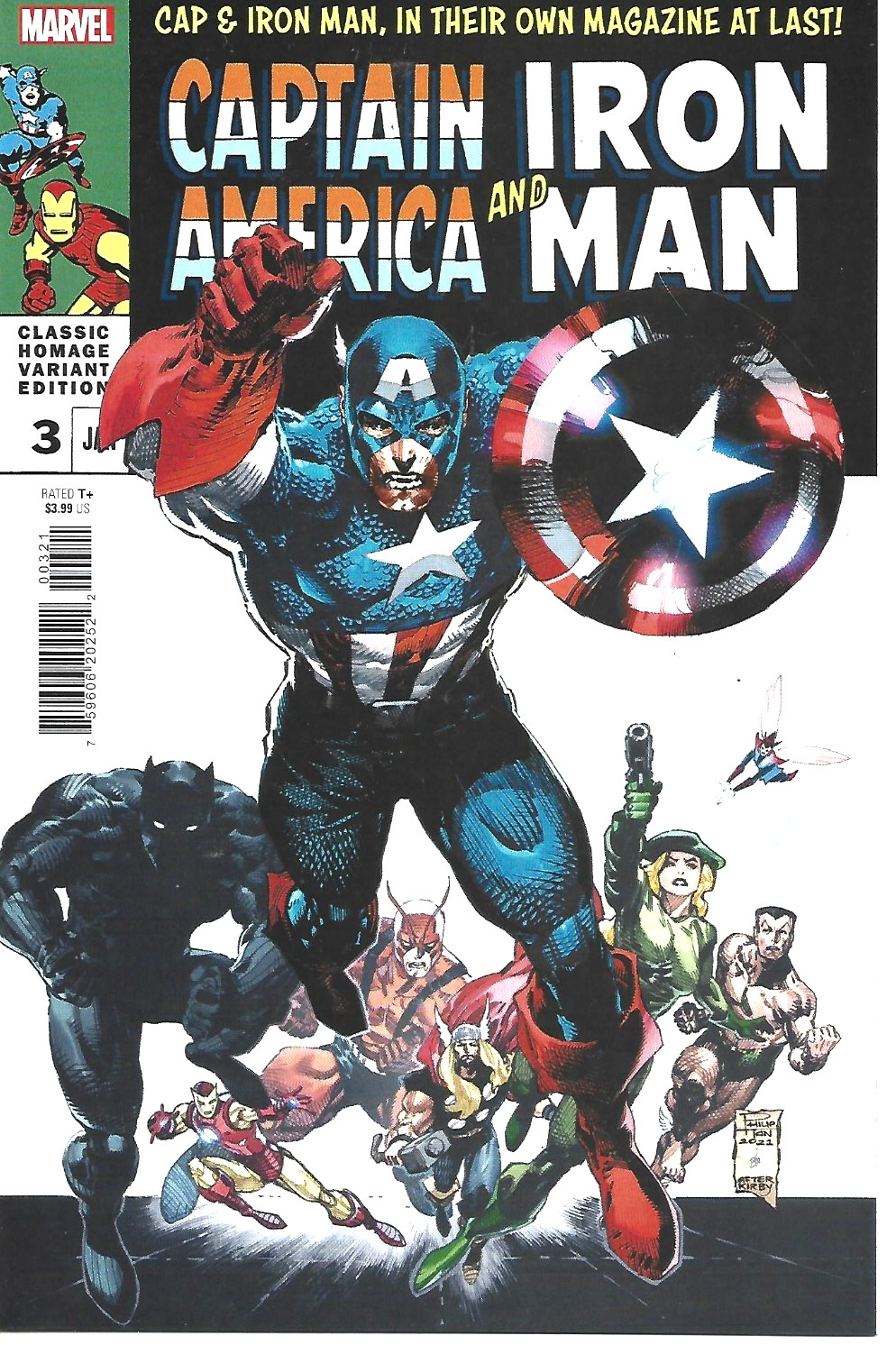 Man #3 Philip Tan Variant Marvel Comics 2022 Bag And Board