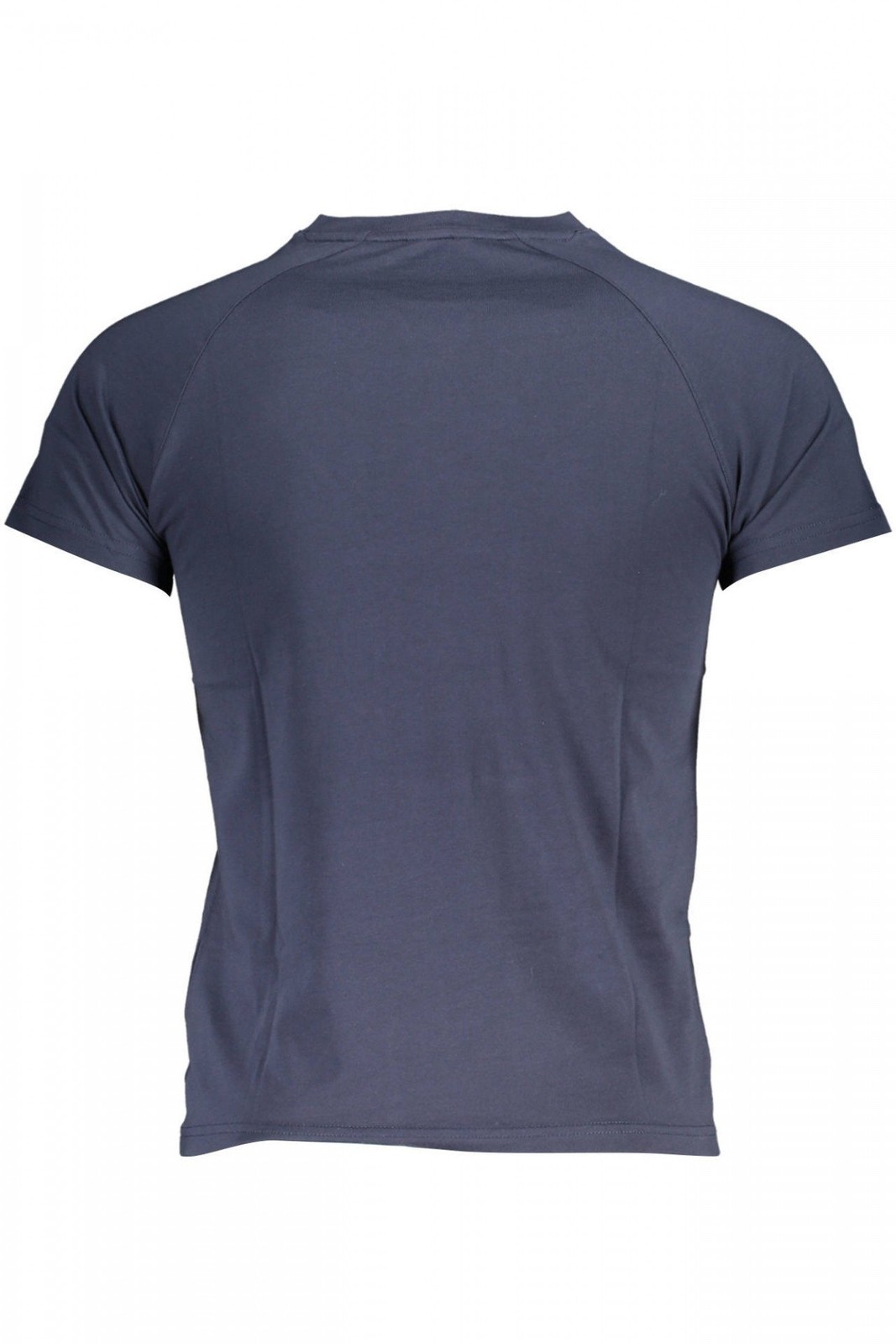 K-way Abbigliamento Uomo T-shirt maniche corte Blu XXL Girocollo, Applicazione,