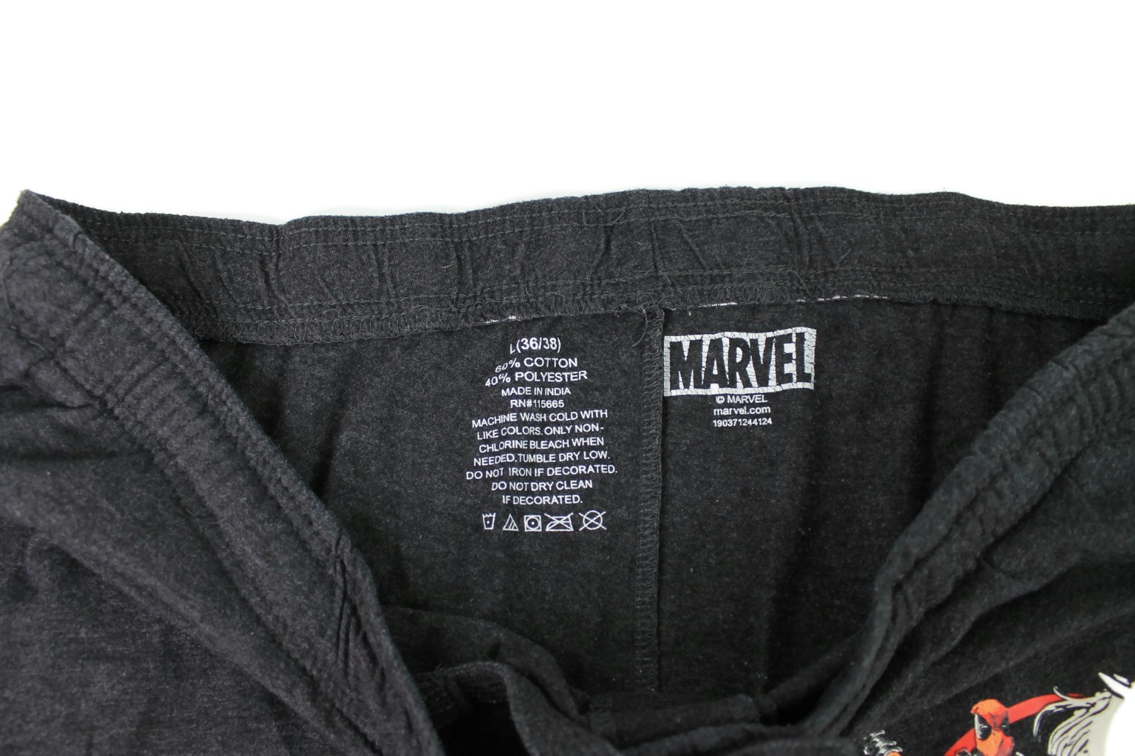 Marvel Deadpool Lightweight Sweatpants Soft Pajam… - image 6