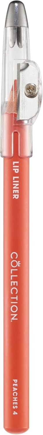 Collection Long-Lasting Lip Liner Pencil with Sharpener |  4 Peaches |
