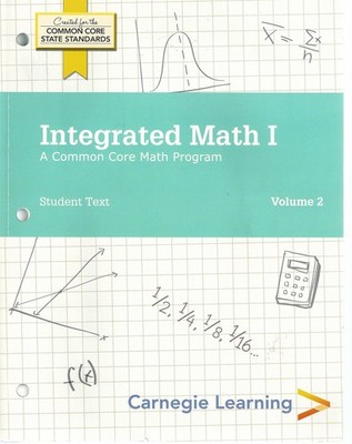 Integrated Math I A Common Core Math Program
