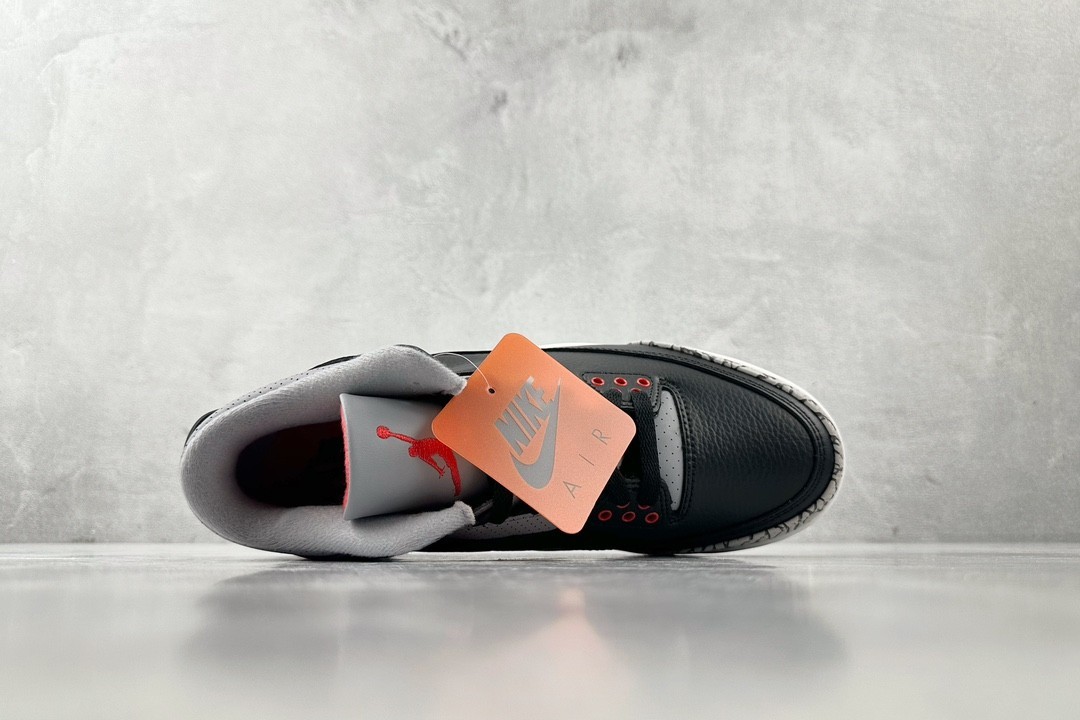 Size 13 - Jordan 3 Retro OG Mid Black Cement for sale online | eBay