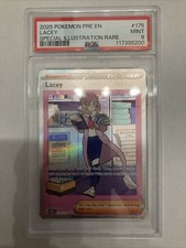 POKEMON 2025 2 Prismatic Evolutions Special Illustration Rare LACEY #175 PSA 9