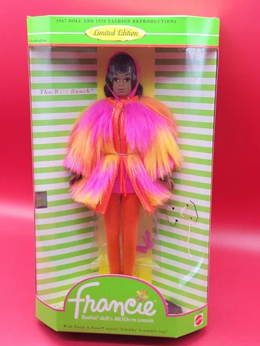 1996 Mattel Francie Wild Bunch Barbie Modern Cousin Limited Edition #17607 NRFB
