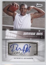 2012 SAGE Hit Auto Lights On Silver Dominique Davis #A24 Auto 0o9