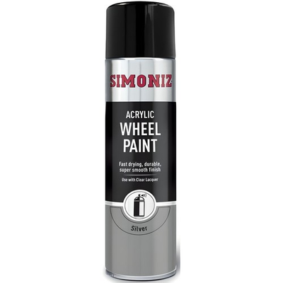 #ad #ad Simoniz 5 Wheel Silver Aerosol Spray Paint 500ml Alloy Restoration Car Care UK GBP 9.59