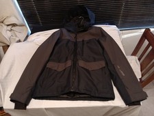 Men’s Billabong Adventure Division Black Puffer Jacket Sz M 10K Waterproof Repel