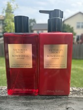 VICTORIA'S SECRET BOMBSHELL INTENSE FRAGRANCE MIST LOTION - 8.4 OZ Set