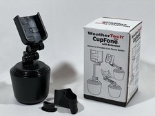 WeatherTech CupFone Universal Adjustable Cup Holder Car Mount for Cell Phones