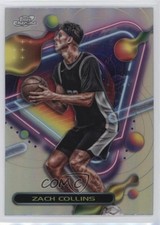 2023-24 Topps Cosmic Chrome Refractor Zach Collins #117 0b3