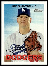 Joe Blanton 2016 Topps Heritage #553 Los Angeles Dodgers 25245 Baseball Card