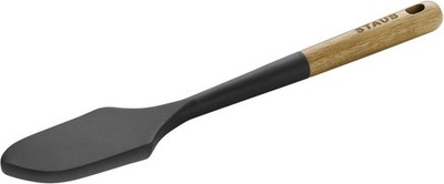Staub Silicone with Wood Handle Cooking Utensil, Spatula