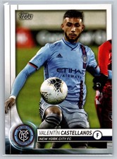 2020 Topps MLS Valentin Castellanos #71 New York City FC Forward Soccer Card