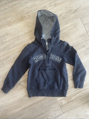 Hugo Boss Boys 1/4 Zip Hoodie