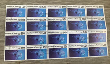 BENIN 1996. MARINE MAMMALS SG1446 BOTTLE NOSED DOLPHIN. X 20