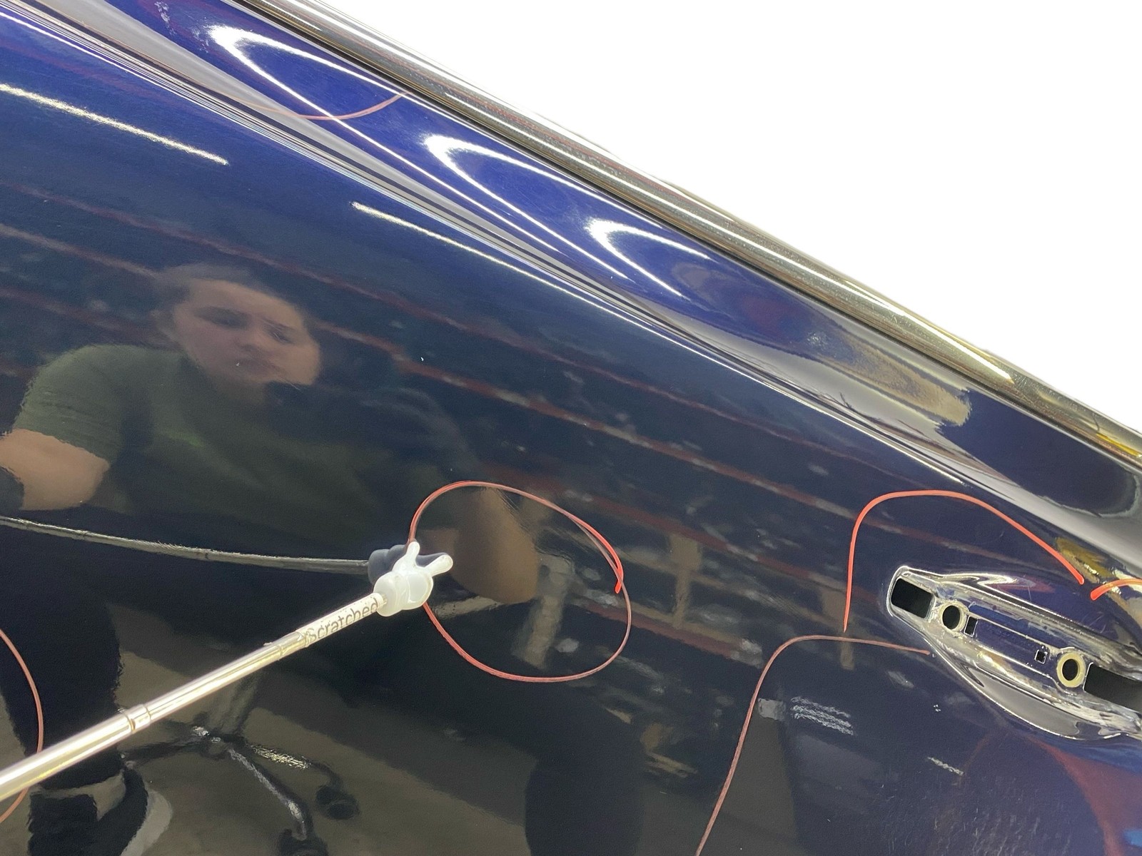 2010-2020 BENTLEY MULSANNE FRONT LEFT DOOR SHELL DARK SAPPHIRE METALLIC (6508)
