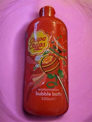 Chupa Chups Watermelon Bubble Bath Red 500ml Unisex Kids Liquid