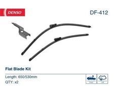 DENSO Wischer Flat Blade KIT VW TOUAREG (CR7) 3.0 TDI (17-) DF-412