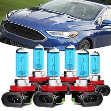 Faro proiettore adatto per Ford Fusion 2019-2020 lampadine alogene,H11/H8/H9 Hi...