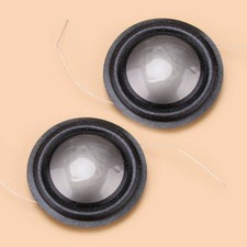 2 pezzi diaframma tweeter a cupola in titanio 26 mm adatto per B&W ZZ22943 CM1 CM7 CM8