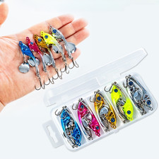 10PCS VIB Fishing Lure Set with 5g 7g 10g Weights for Deep Water For Bass Trout
