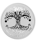 Geiger Mint-1 oz Ireland Tara Tree of Life-2025 Silver Rd w/Capsule Only 12k🌳