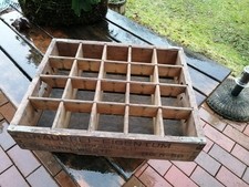 Alte, Antike Bierkiste aus Holz