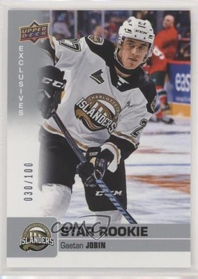 2019-20 Upper Deck CHL Star Rookie SP Exclusives 30/100 Gaetan Jobin #380 z6b