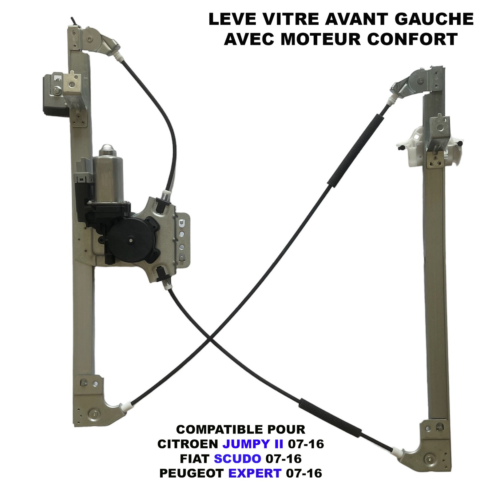 Lève-vitre avant gauche coincé ? Commandez le moteur électrique pour Jumpy et Expert 9221HG