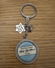 Children’s Boys Big Brother Keyring Keychain