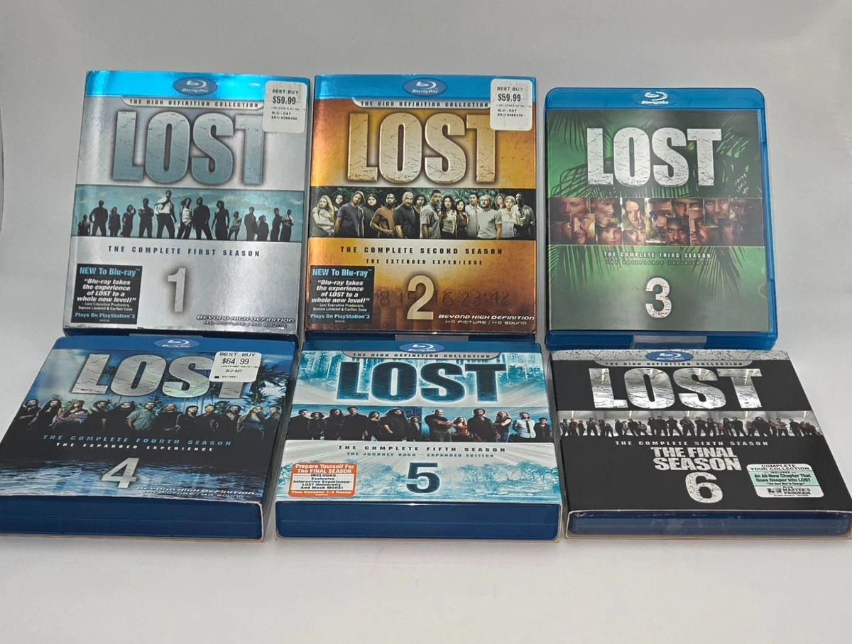 Preços baixos em Lost Season 1 6 DVDs e discos Blu-Ray | eBay