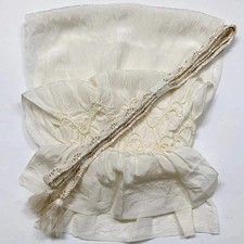6940 Japanese Kimono Accessory Obiage and Obijime 2-piece Set Silk Shibori