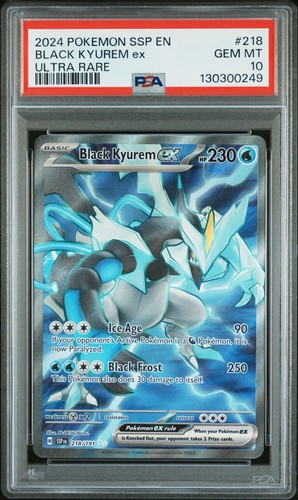 Black Kyurem ex graded PSA 10 for sale on eBay