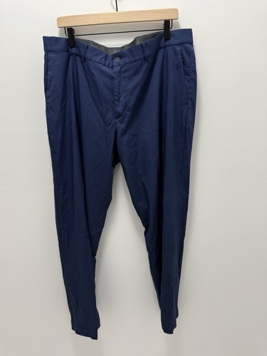 Nike Dri-FIT Golf Pants Mens 38x32 Blue Performance Stretch Athletic Casual