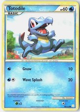 Totodile HeartGold SoulSilver 86/123 Pokemon Card on eBay
