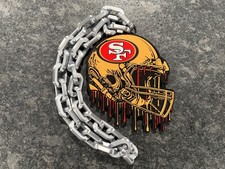 San Francisco 49ers drip Style Hype Chain Necklace!